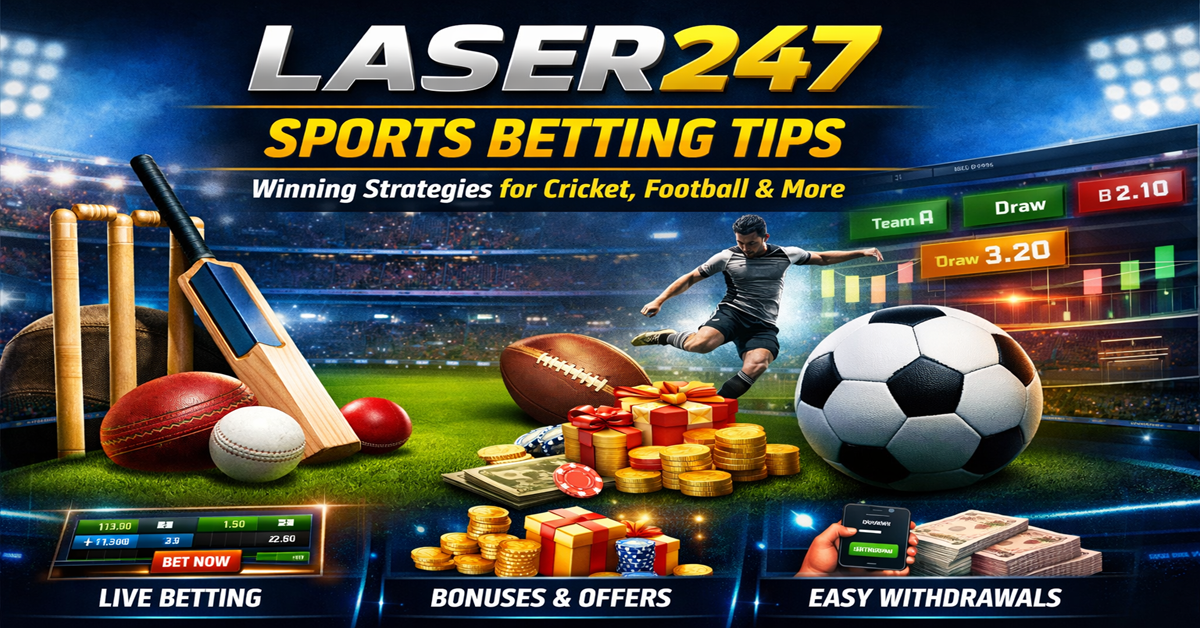 Laser247 Sports Betting Tips Winning Strategies for Cricket, Football, and More